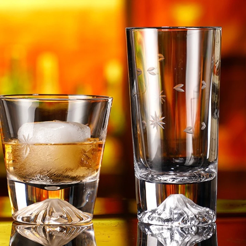 

310/350 мл персонализированная чашка для айсберга Snow Mountain Fuji Mountain креативная стеклянная чашка для воды термостойкая чашка для воды для завтрака с молоком