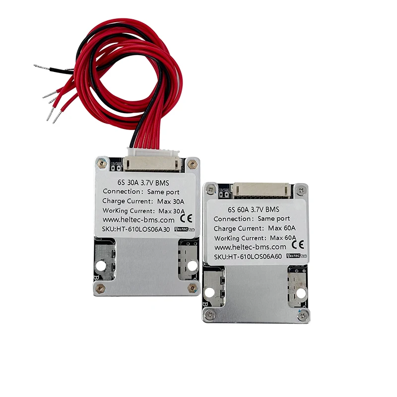 Heltecbms 8s 24v lifepo4 bms 6s 7s 24v balanceado 18650/21700 30A 60A 80A 120A 200A 300A 350A placa de proteção de bateria de lítio