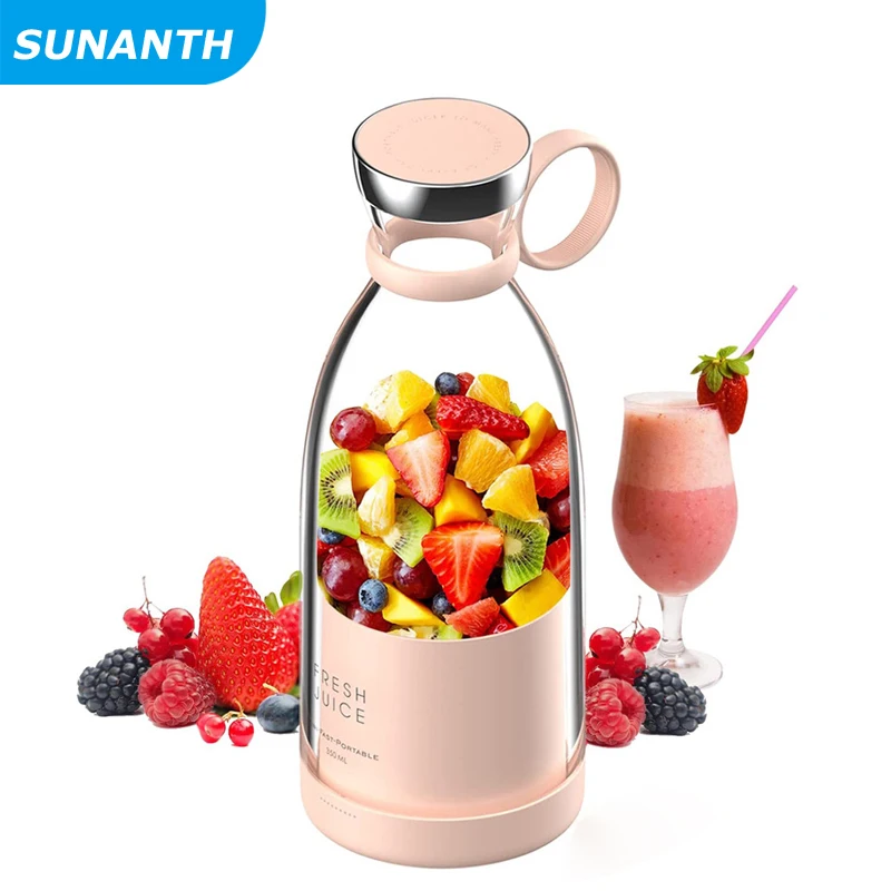 

SUNANTH Electric Juicer Blender Usb Mini Multifunction Juice Maker Machine Fruit Mixers Juicers Fruit Extractors Food Milkshake