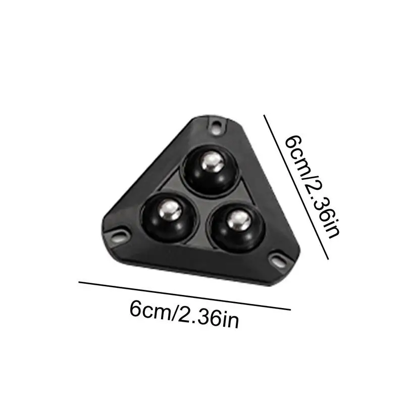 MINI กาวล้อ Self-Adhesive Pulley Sticky MINI 360 หมุน Universal เงียบสําหรับกาแฟกล่องเก็บเครื่อง