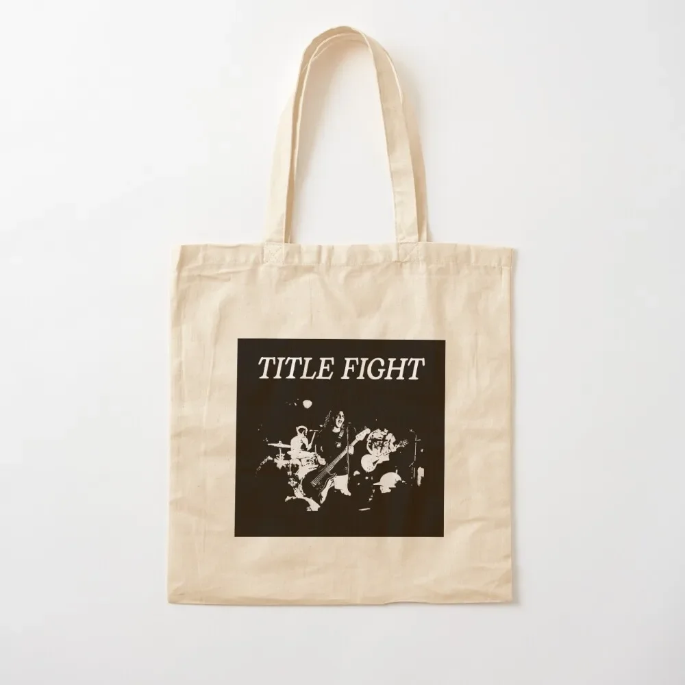 

Title Fight Tote Bag great bag personalized tote bag Canvas shoulder bags luxury women