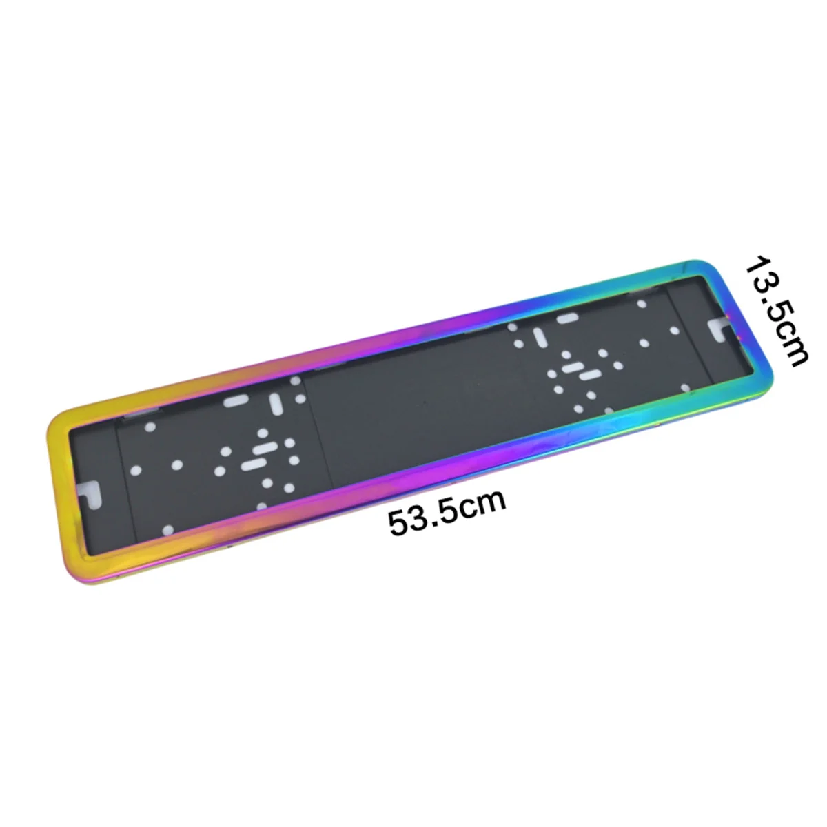 Number Plate Holder Chrome Look, Number Plate Surround Holder, Car Registration Plate Holders, Number Plates Holder for Trailer