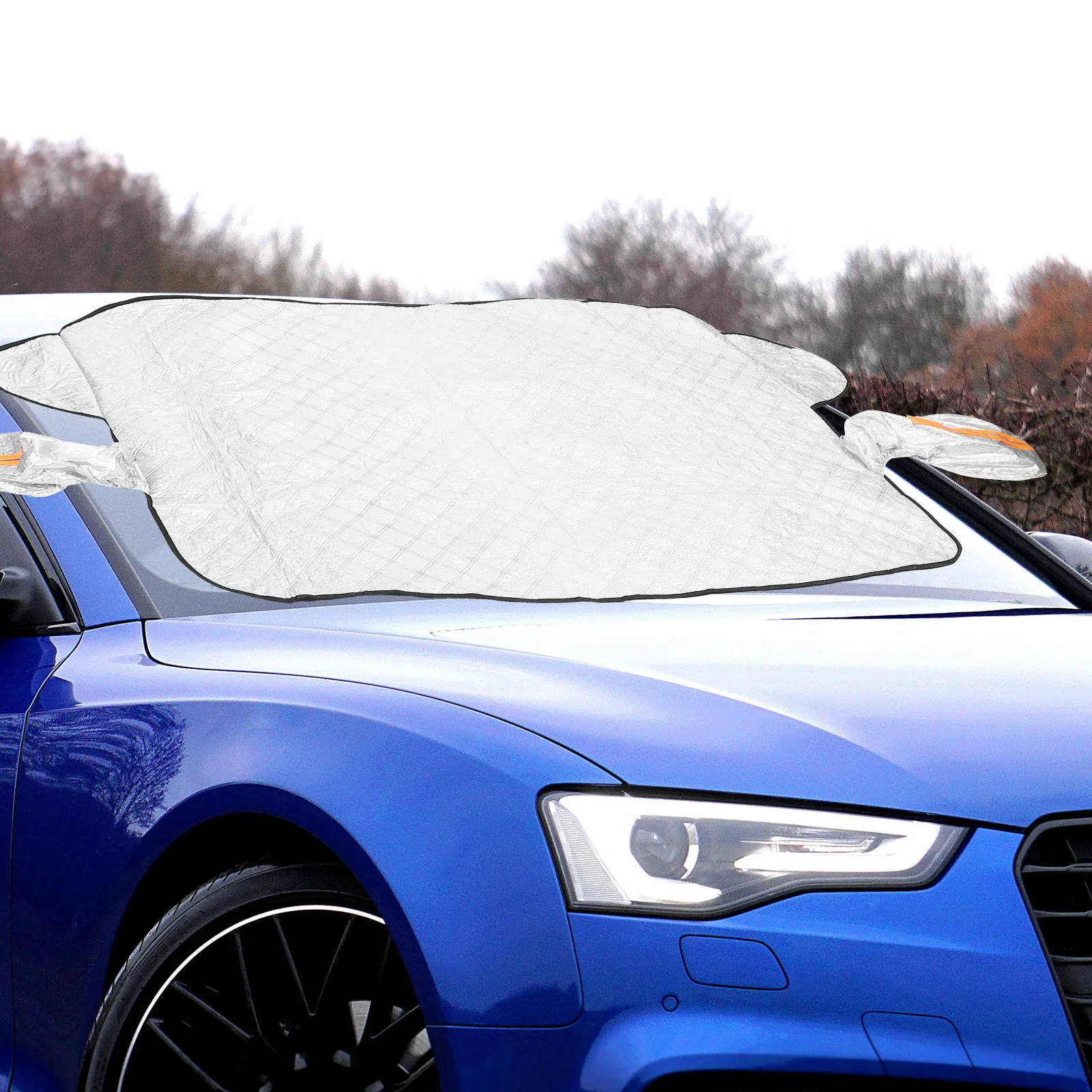 

1Pcs Windshield Sunshade Cover with Magnets All Season Car Snow and Ice Protector Waterproof Dustproof Front Window Shield Easy