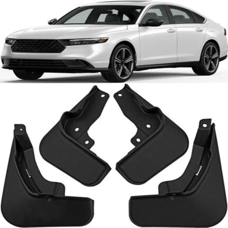 

4Pcs Front Rear Splash Fender Mud Flaps Guards For Honda Accord 2023-2024