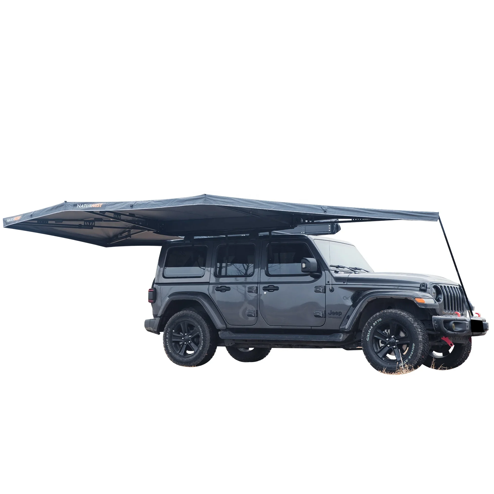 Ready to ship NATURNEST 270 Degree Car awning car side freestanding awning for USA