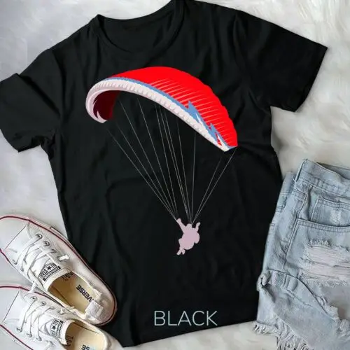 Paragliding Paraglider Paramotor Parachute Skydiving T-Shirt Unisex T-shirt