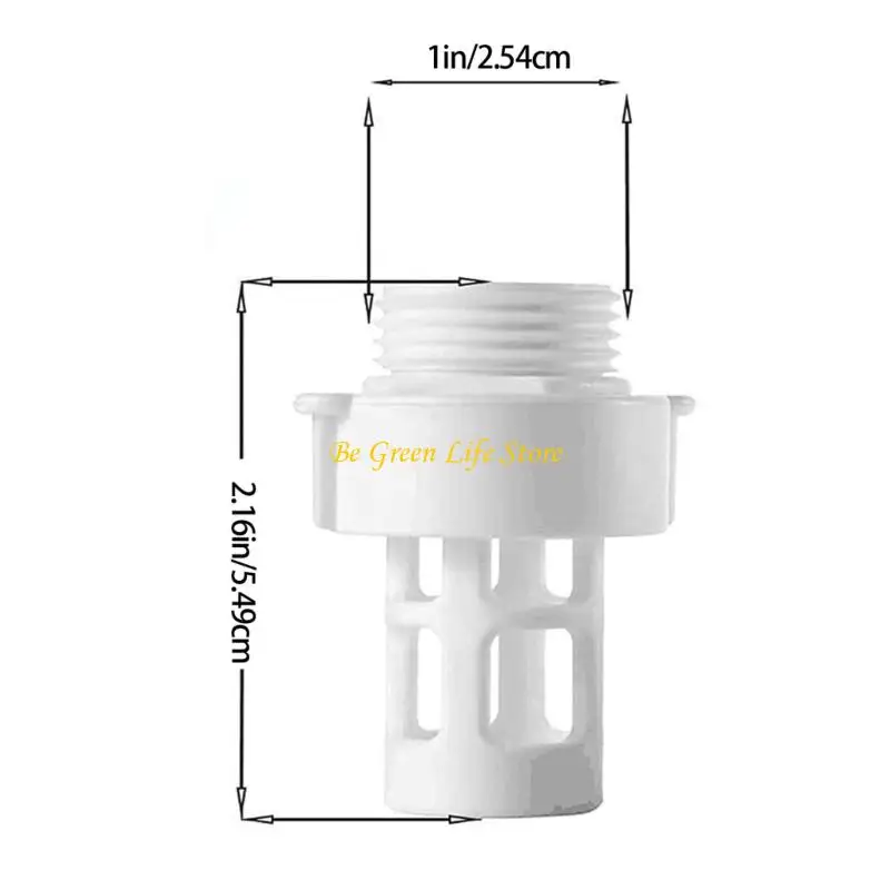 M7DF -Schlauch -Abflussstecker -Anschluss Ersatz Runde Swimmingpool Gartenschlauchabflusssteck
