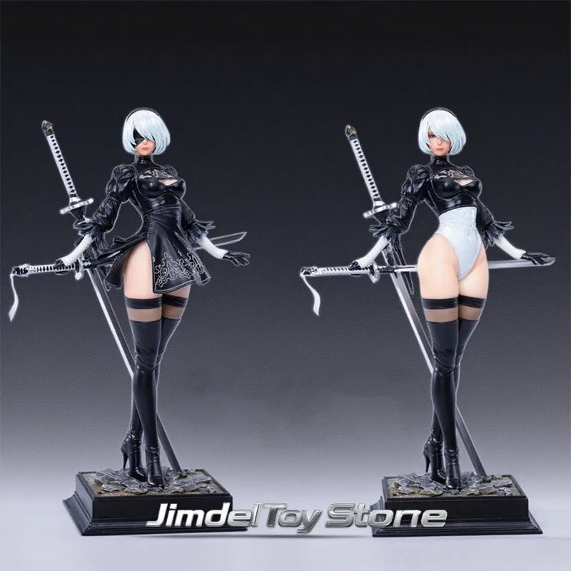 

GK Nier:Automata Miss 2B High-Slit Combat Suit High Quality Figures Desktop Ornament Trendy Toy Statue Model Collectible Gift