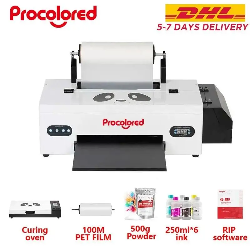 To Procolored F13 A3+ R1390 Dtf Printer Direct To Film Printing Machine With curing oven For T-Shirts And Textile Impresora Dtf