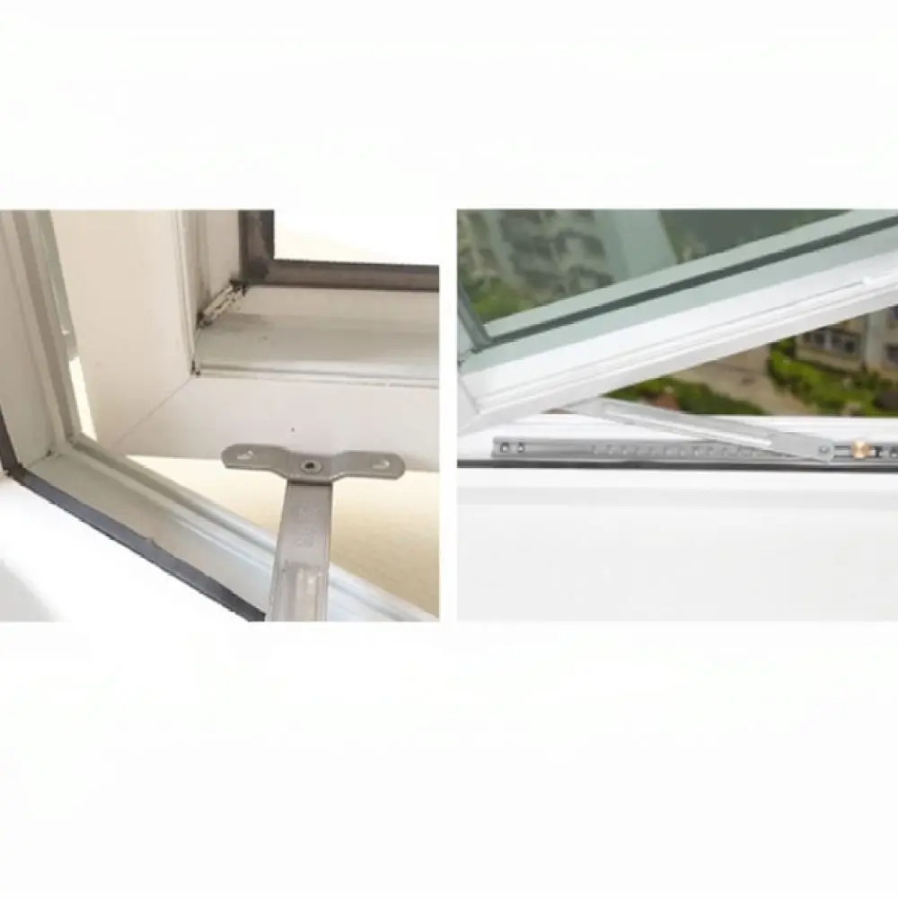 Safety Window Stay Rod For Children Pet Protection Drill Free Stainless Steel Limiter Modern Design For Casement Windows