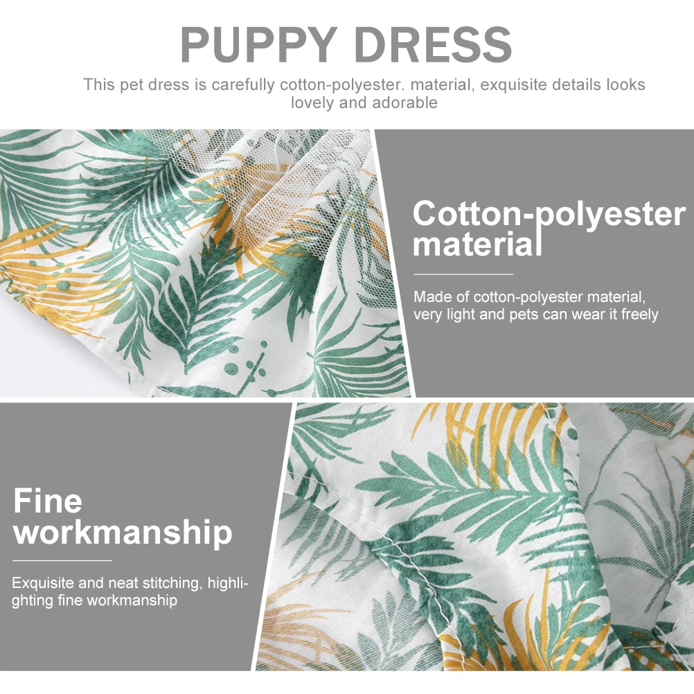 

Wedding Pet Love Skirt Miss Lace Outfits Dog Dress Polyester Cotton Dogs Costume