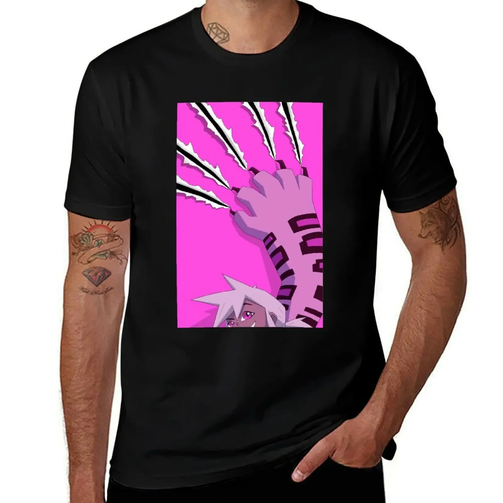 

Kipo Mega Jaguar Pink Slash T-Shirt cheap stuff man clothes sports fans mens fashion