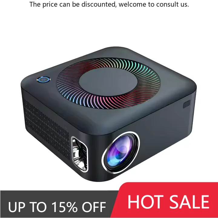 

Paihao X5 Mini Projector 1080P FHD 4K Max 3D Support Portable LED Outdoor Video Beamer With Android 11 WIFI BT 2G RAM US Plug