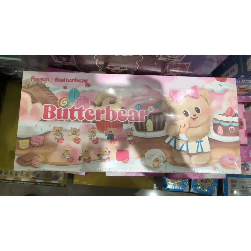

Butterbear Figure Cute Bear Plush Surprise Dolls Baking Mdoel Blind Box Children Toy