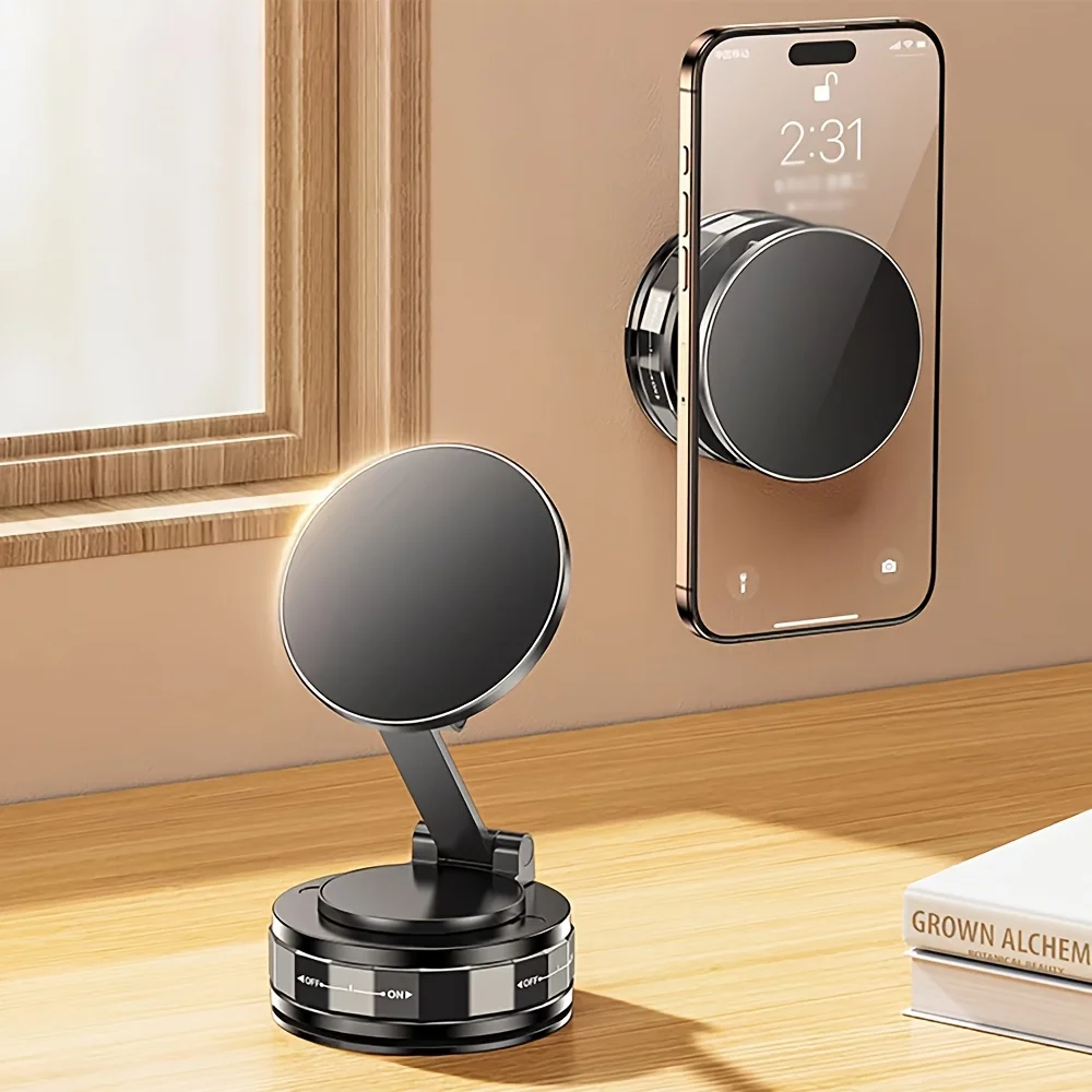 

Универсальный держатель для телефона: вакуумная присоска, вращающаяся подставка для автомобиля и дома. Обзор без помощи рук куда угодно!