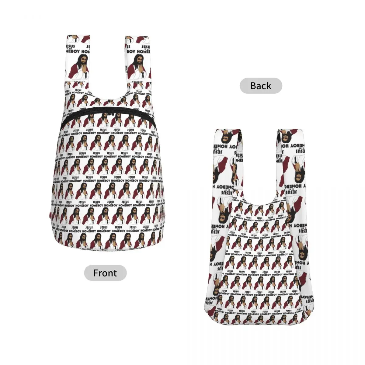 Jesus Is My Homeboy Backpack Student Storage BookBag Kids School Bag Computer Shoulder Bags for Boys Girls