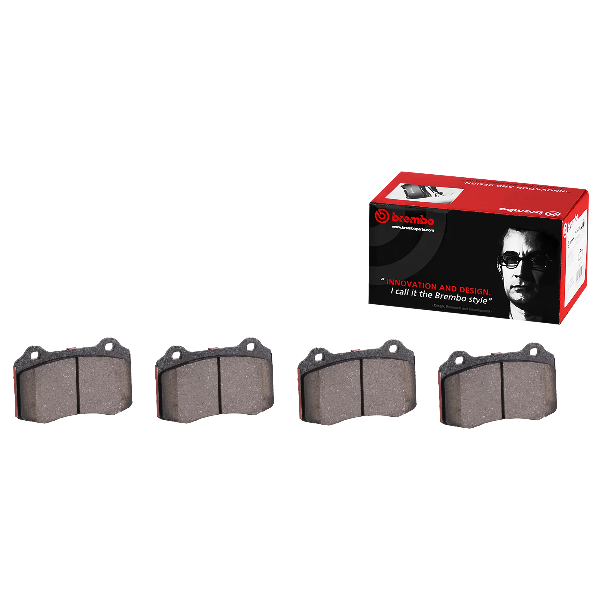 Brembo P30074N P36020N Kit de juego de pastillas de freno traseras para Jeep / Tesla / Hyundai OE #   980156007 105506800B 68144432AA