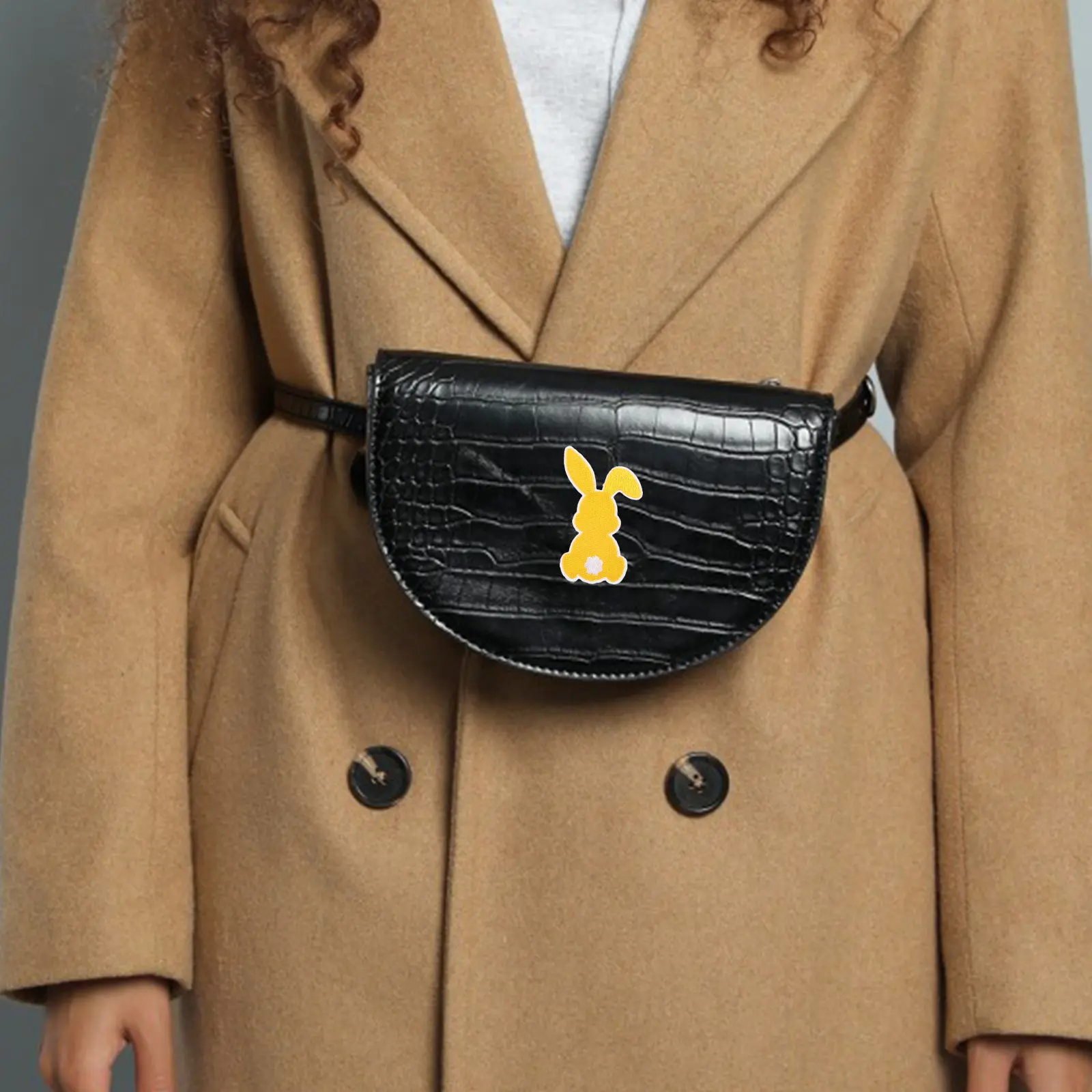 

Набор из 12 вышитых нашивок «Пасхальный кролик»: милые мультяшные зайчики, термоклеевые аппликации для сумок, одежды, путешествий, вечеринок, вышивка в стиле Пасхального кролика