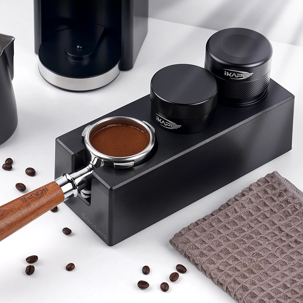 Coffee Tamping Station 51mm 54mm 58mm Portafialter Holder Stand Mat For Delonghi Breville E61 Espresso Accessories Barista Tools