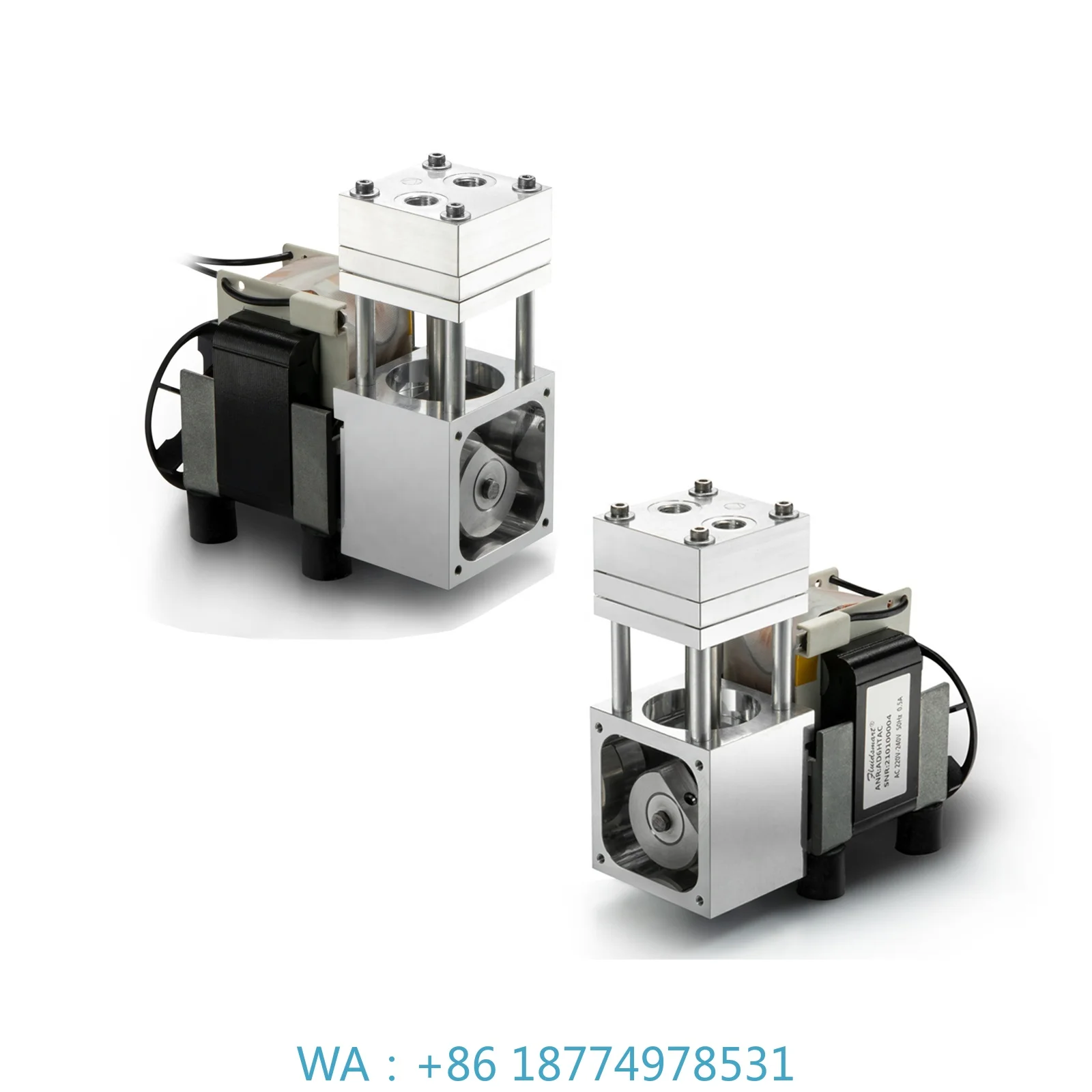 مضخة الفولاذ المقاوم للصدأ مضخة الحجاب الحاجز الصين مصنع الجملة Fluidsmart AD6HTAC مايكرو مضخة تفريغ التيار المتناوب فراغ بدون زيت