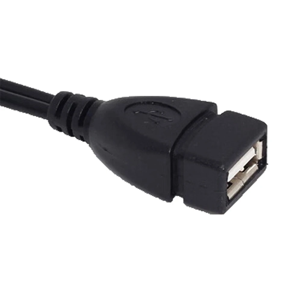 

2-in-1 Durable Power Cable Cable Adapter Micro USB Y Splitter USB Adapter Data Cable OTG Cable