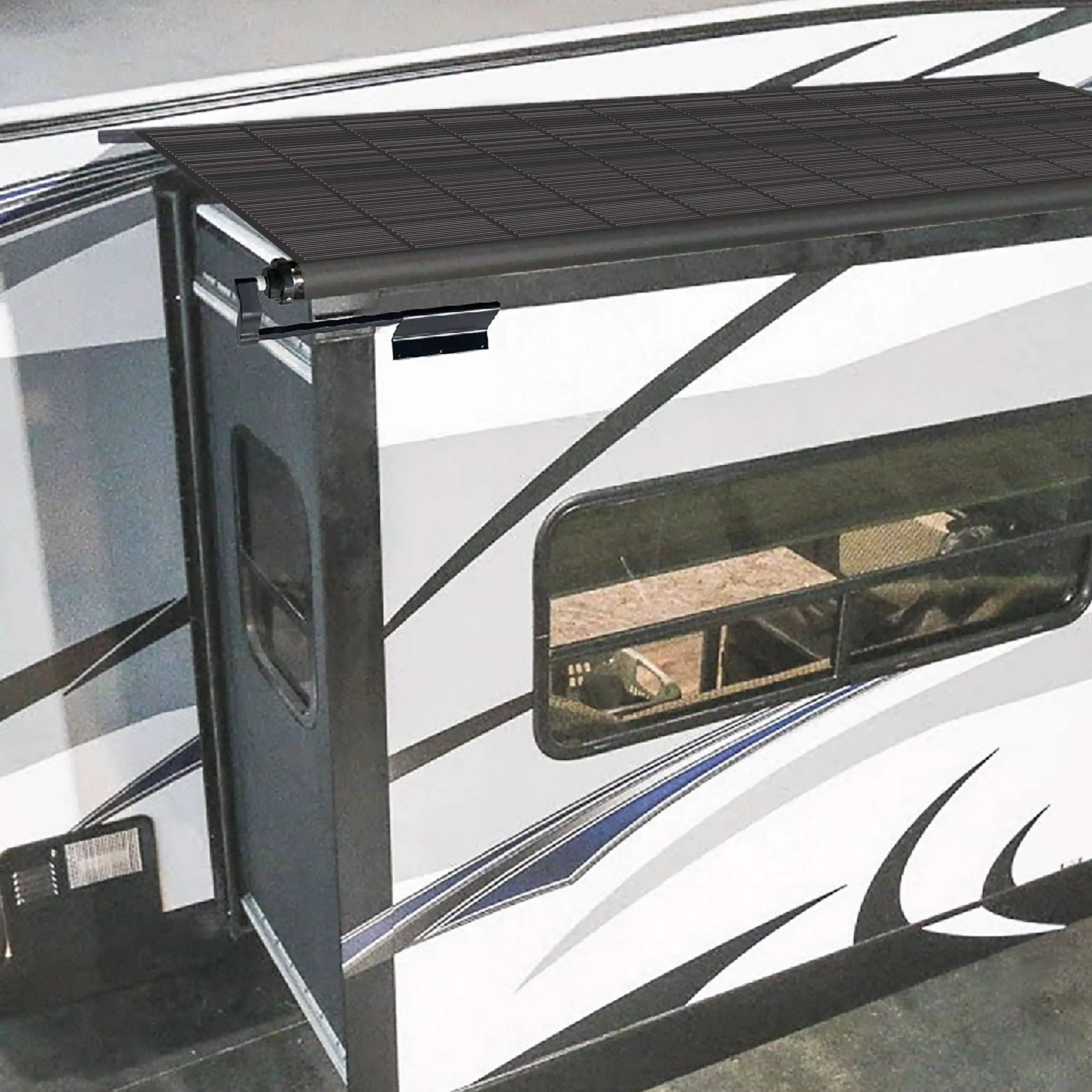 300W Flexible Solar Power Awning Optimal Sunlight Utilization Slide Out Topper RV Exterior AccessoriesATV&UTV