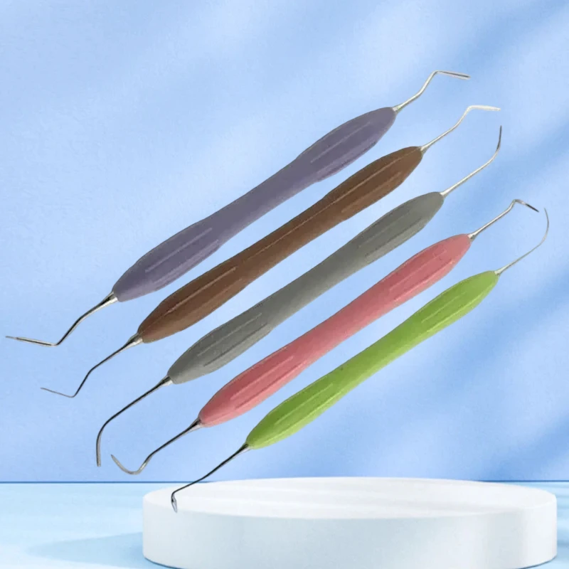 

5Pcs/7Pcsental Resin Filler Aesthetic Filling Spatulas with Autoclavable Disinfection Box Dentistry Tools Kit