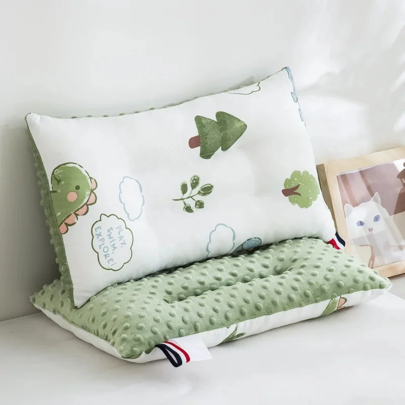 Kids Doudou Velvet Pillow, 3D Breathable Washable Inner Core, Cute Cartoon Soft Pillow, Christmas Stocking Stuffers, Ideal Gift