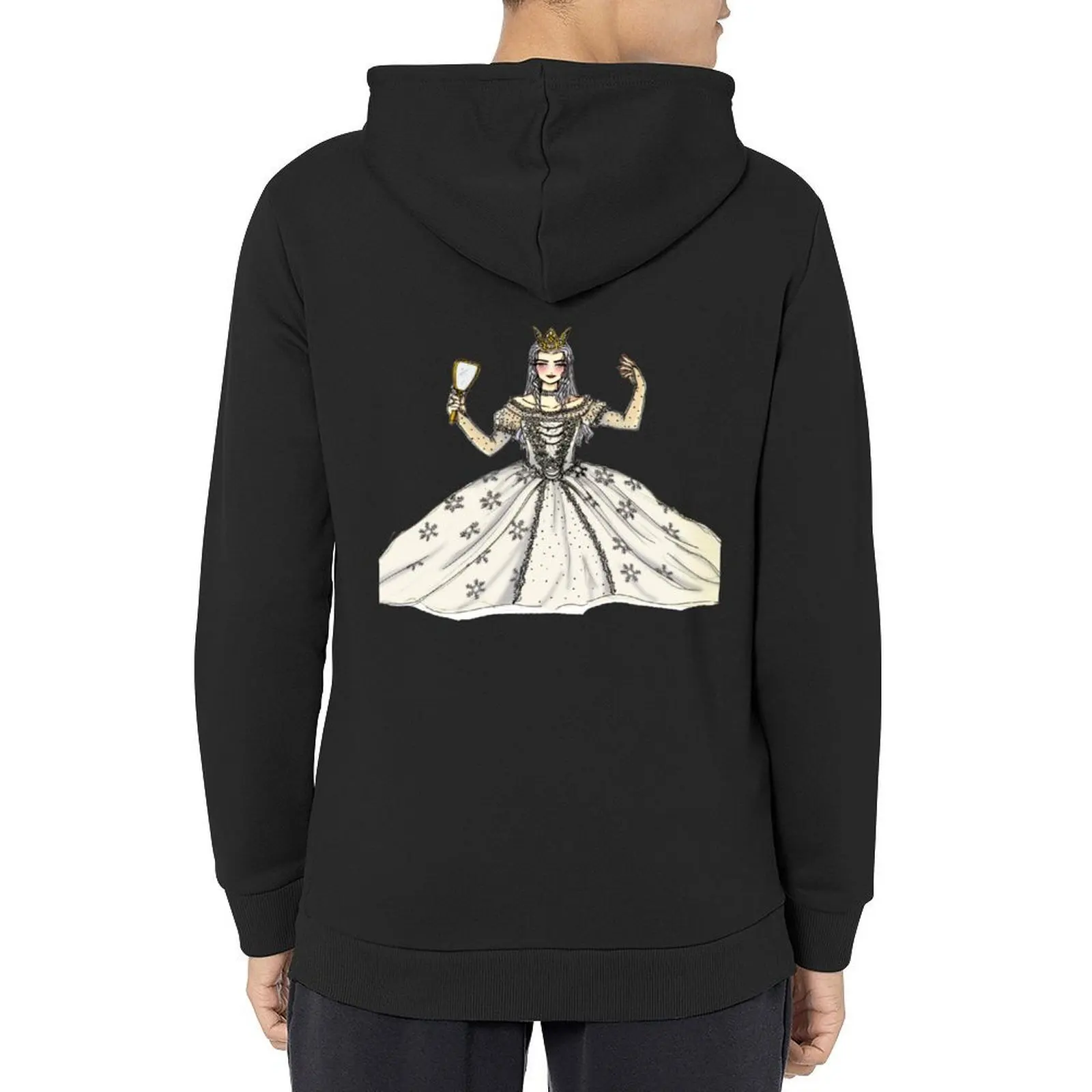 

Alice through the looking glass - The White Queen Hoodie men's clothes autumn jacket men new features of hoodies & sweatshirts