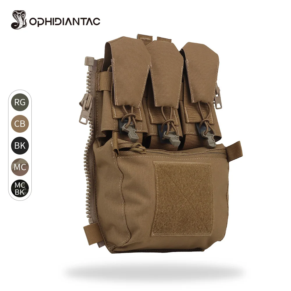 OPHIDIANTAC Nylon Back Panel Banger Back Panel for Ferro Concepts FCPC V5 Plate Carrier MOLLE Compatible Carriers