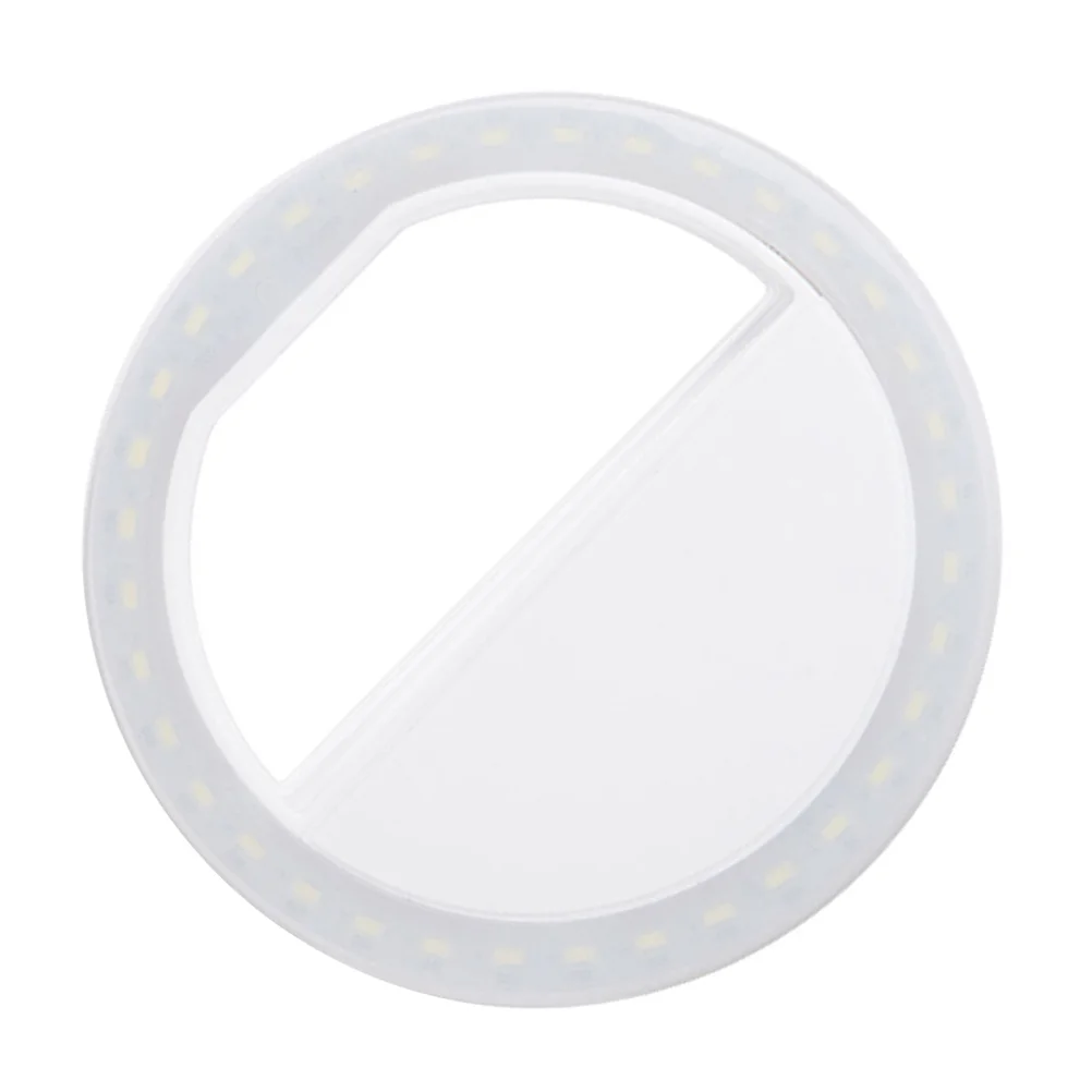 Selfie Phone Camera Photography Ring Light For Phone (White)