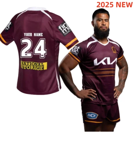 2025 Brisbane home jersey/POLO shirt S-5XL