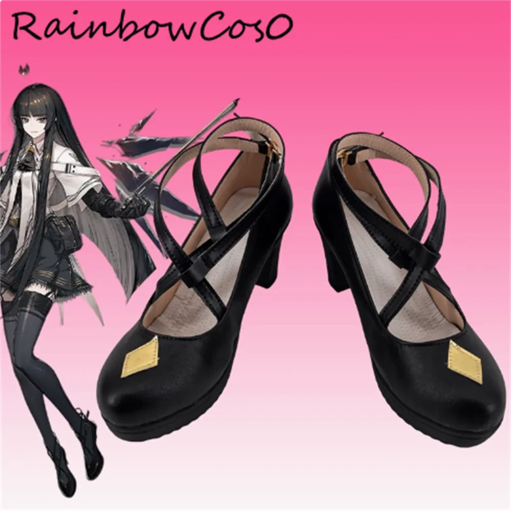 Virtuosa Arknights Cosplay Shoes Boots Game Anime Party Halloween RainbowCos0 W4905