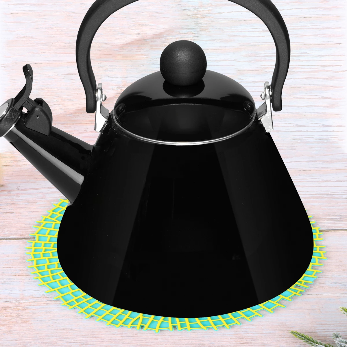 

Insulation Silicone Mat Placemats Cup High Temperature Resistance Anti-slip Leaf Table Dish