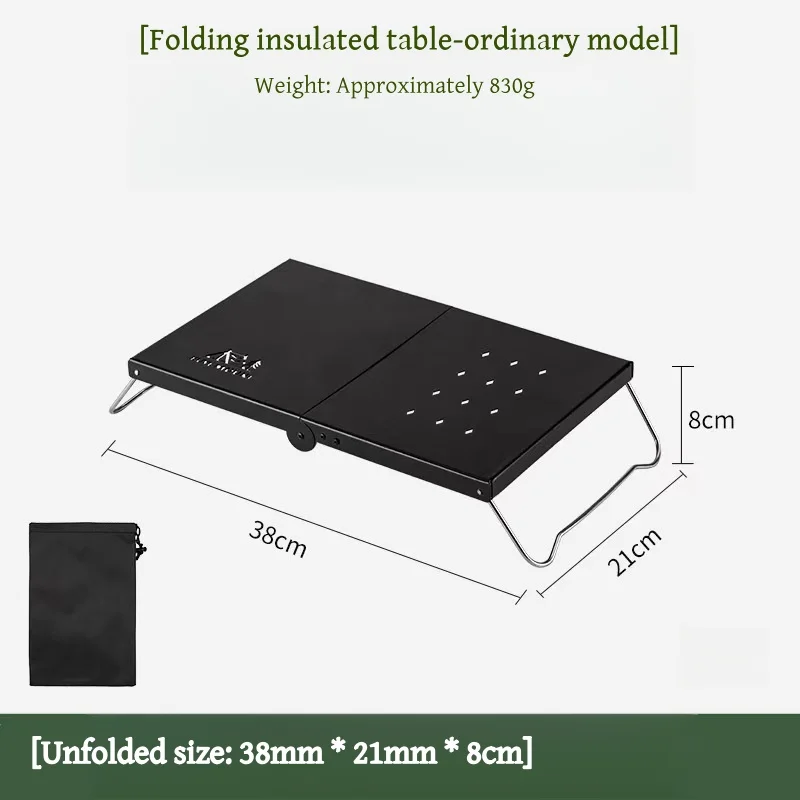 Estufa de casete con placa de acero para camping y picnic portátil - imagen 5