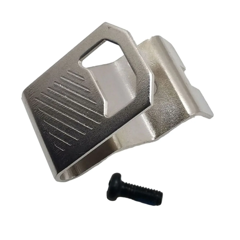 

High Quality Long Lasting Practical Belt Hook Replacement Clip Spare Accessories Compact Drill Easy Installation