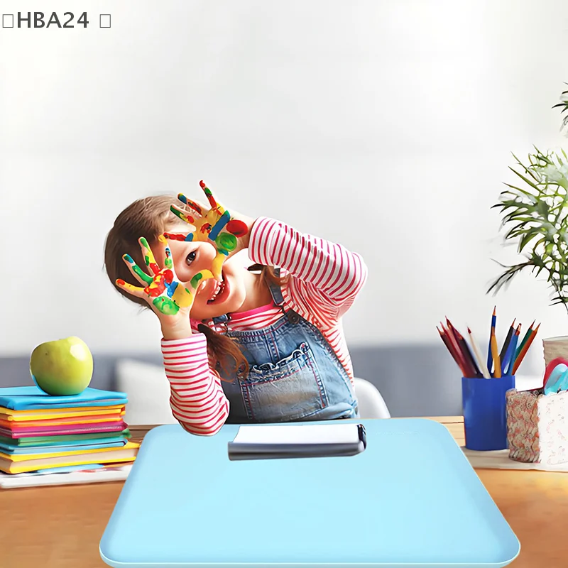 

Силиконовый художественный коврик для поделок, коврик для рисования для детей размером 24 x 16 дюймов с приподнятыми сторонами, чтобы оставаться в порядке, коврики для рукоделия с краской