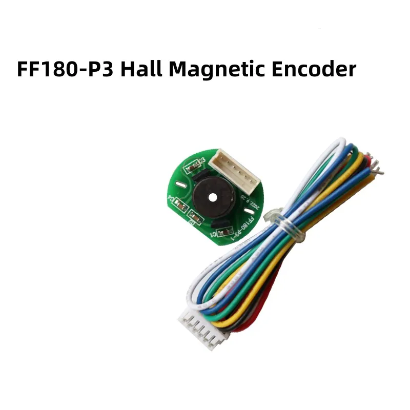 3PPR FF180-P3 Low-power Hall Magnetic-sensitive Encoder AB Phase Motor Code Disc Speed Measurement Direction Sensor Magnetic