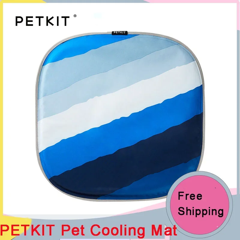 

Охлаждающая Подушка PETKIT, летний коврик для домашних животных, охлаждающая шелковая подстилка для щенков и кошек