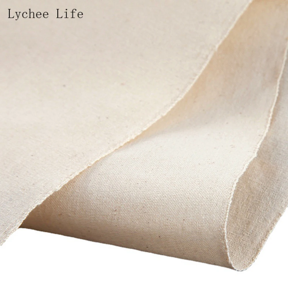 Lychee Life Doll Skin Fabric Solid Color Plush Cloth Sewing Fabric 100% Cotton Patchwork Fabric For Toys Diy Sewing Crafts