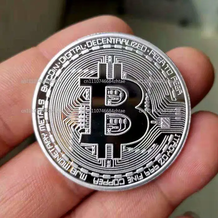 Bitcoin Gold Coin BTC Foreign Currency US Dollar World Coin, Bitcoin, US Commemorative Coin, Gold Coin