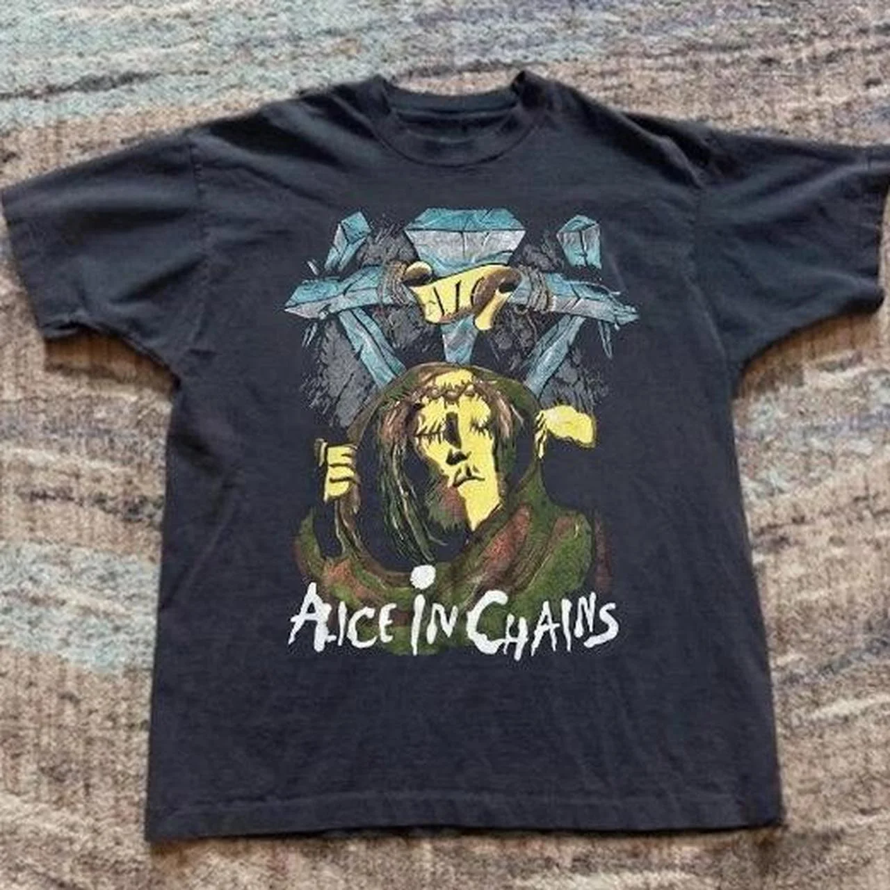 Rock Band Alice in Chains Jar of Flies Album Graphic T-shirt Men's Women Gothic Punk Pop Music Streetwear Male Fashion T Shirts