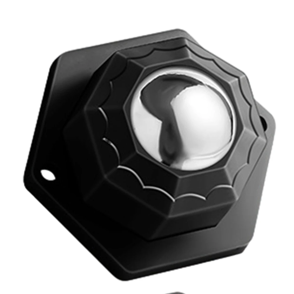 4 Buah Kit Rol Bergerak Roda Kastor Mini Berperekat Rotasi 360 Derajat Lengket untuk Kotak Penyimpanan Tempat Sampah Furnitur Kecil