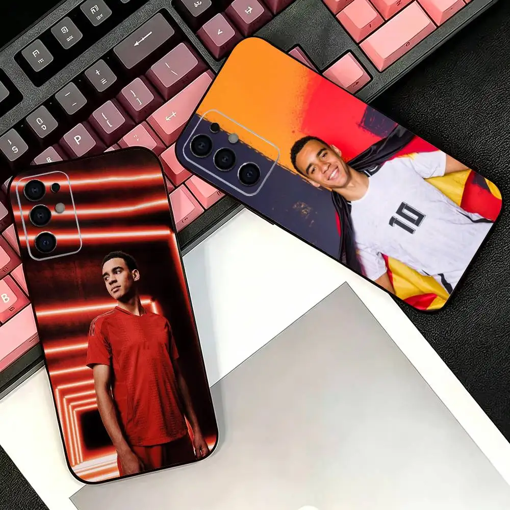 Star J-Jamal Musiala Phone Case For Samsung S26,25,24,21,22,21,20,10,9,8,7,6,5,Ultra,Plus,Fe,Lite Black Shell