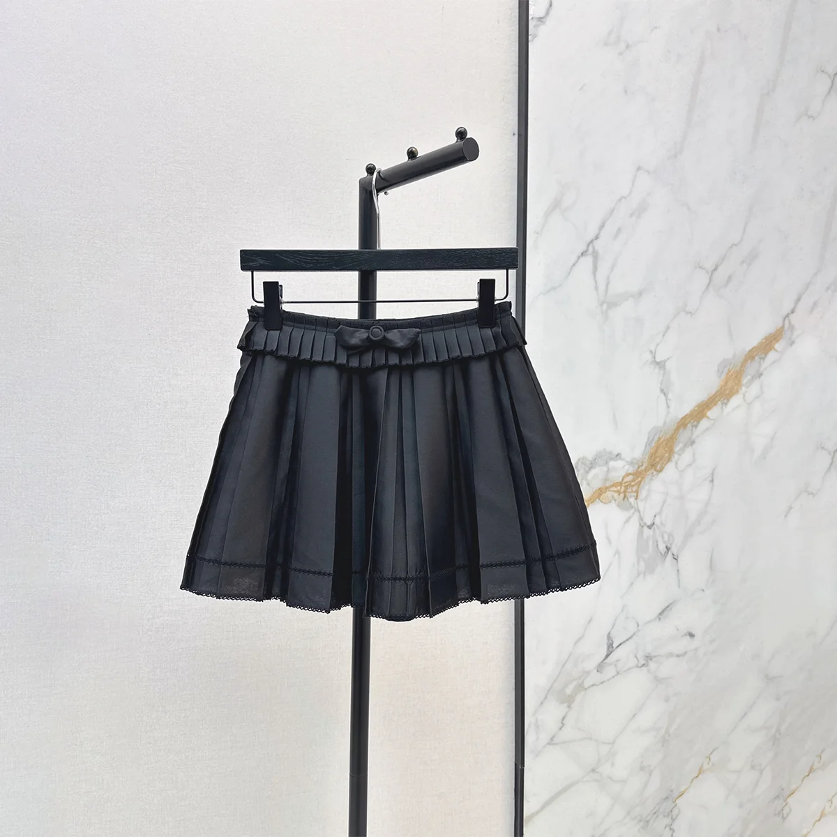2026 high-quality new women's bow pleated short skirt--hb721