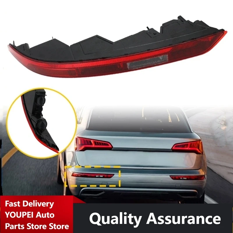 

P/N: 80A945069 / 80A945070 - Rear Bumper Reflector Lamp (Lower Rear Tail Light) for Audi Q5 (2018, 2019)