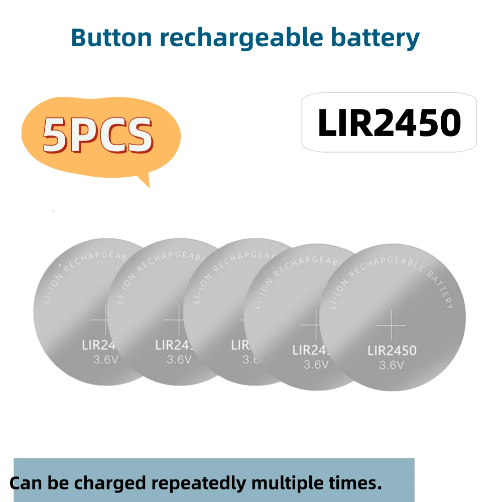 Batería recargable litio LIR2430 CR2430 CR2450 para pesca - imagen 3
