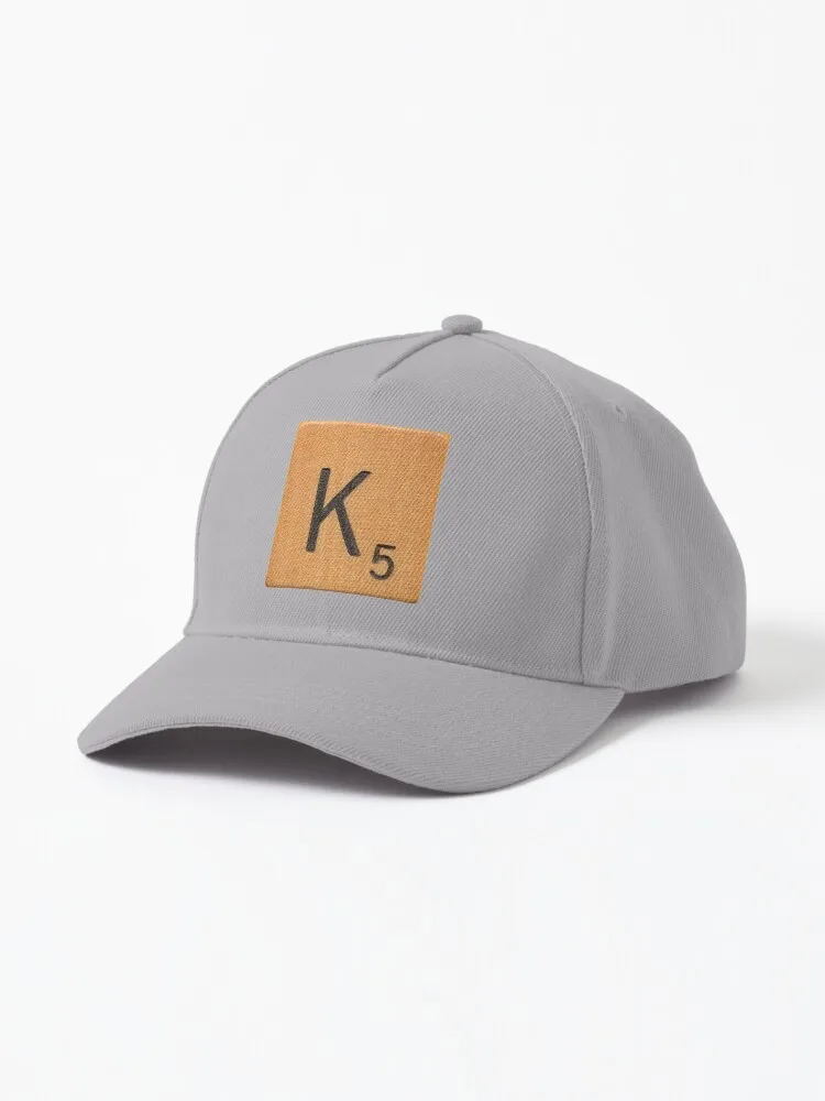 Letter Tile 'K' Cap For Men Women Summer Outdoor Sun Baseball Hats New Fashion Hat