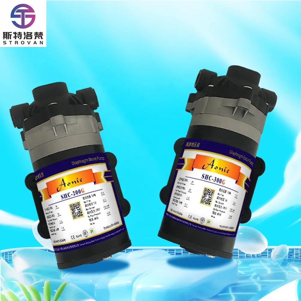 

STLF Water Filter Parts Dc 24v Diaphragm 50G Booster Pump RO