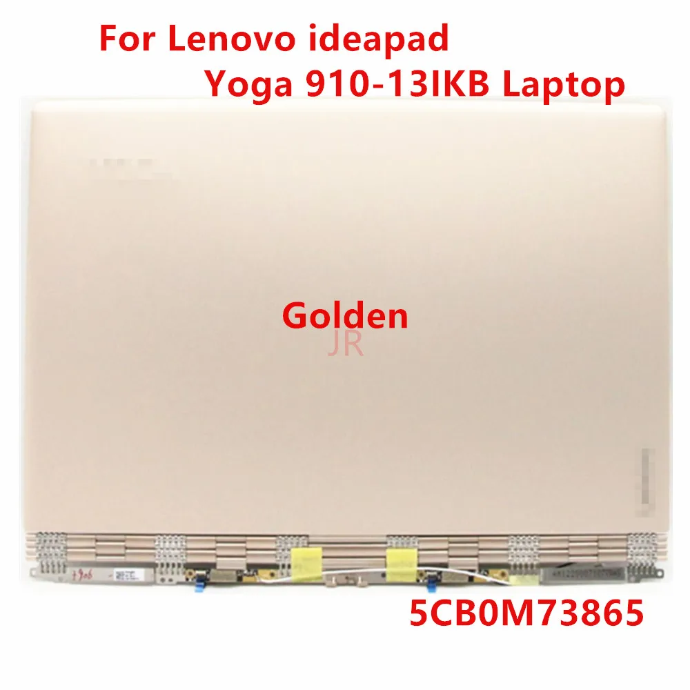 

New Original For Lenovo ideapad Yoga 910-13IKB Laptop Top Cover Screen Back Cover LCD Back Cover A Shell Golden UHD 5CB0M73865